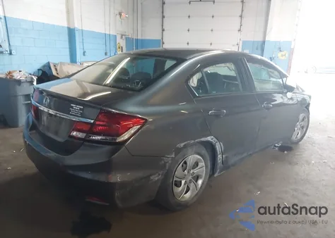 2014 Honda Civic Lx from USA, damaged, VIN 19XFB2F53EE206222